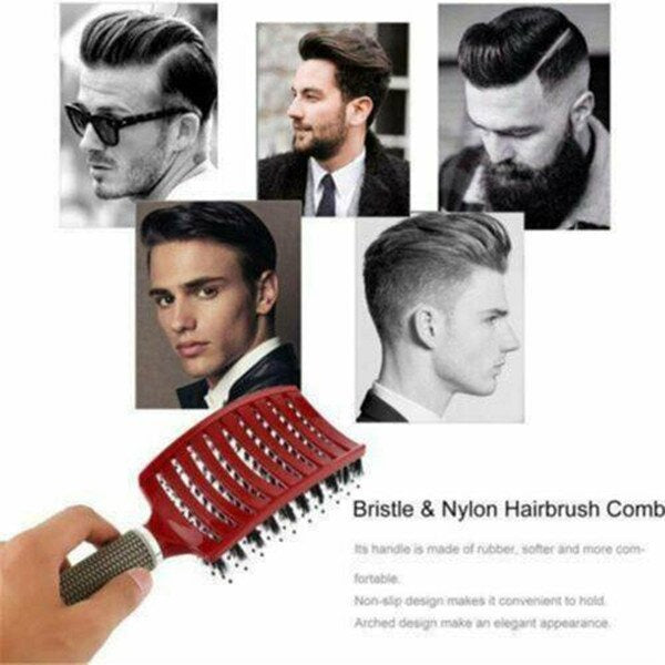 (Mother's Day HOT SALE-50% OFF) Detangler Bristle Nylon Hairbrush -Buy 2 Get Extra 10% OFF