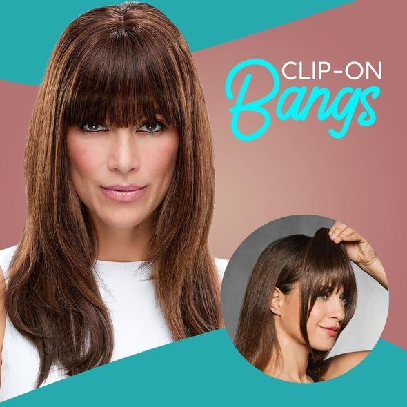 HOT SALEš„ 45% OFF| Seamless 3D Clip-In Bangs Hair Extensions