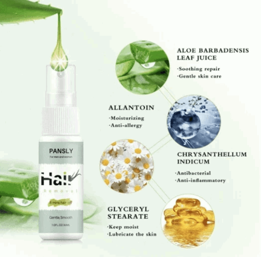 (đ„Summer Hot Sale 50% OFF) Semi-permanent Hair Removal Spray - BUY 4 FREE SHIPPING