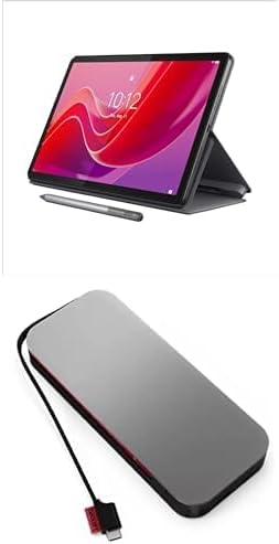 Lenovo Tab M11, 11” Display, MediaTek Helio G88 Octa-Core, 8GB RAM, 128GB SSD, 1920x1200 px, Ambient Light-Sensor, 10 Hour Battery, Comes w/Folio Case, Luna Grey