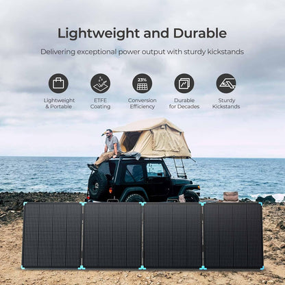 The Anker SOLIX PS400 Portable Solar Panel is on sale for a limited time! Quantities are limited!