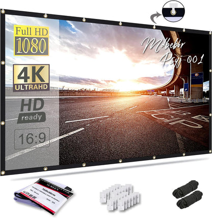 ELEPHAS 4K Projector - Crisp 4K picture quality, easy installation, and an affordable price! Save 75%!