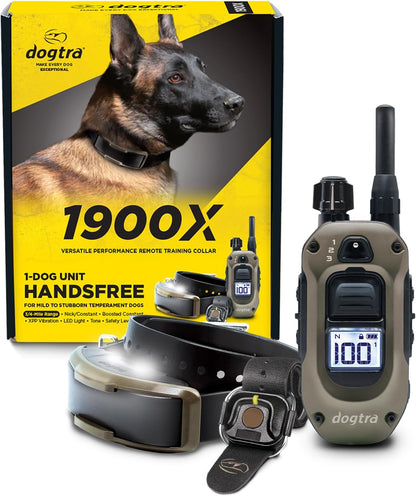 The Dogtra 1900X is $200 off for a limited time! This promotion only lasts for seven days! Only 35/100 left!