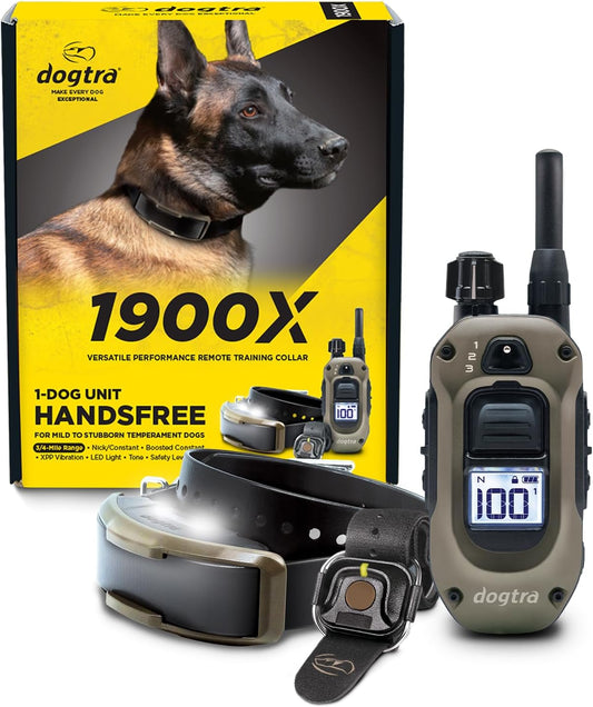 The Dogtra 1900X is $200 off for a limited time! This promotion only lasts for seven days! Only 35/100 left!