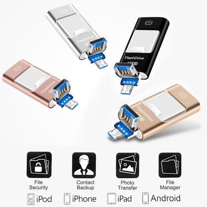 （✨Autumn Sale 48% OFF✨) Portable USB Flash Drive for iPhone, iPad & Android