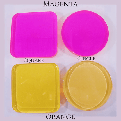 Colorful Resin Coasters