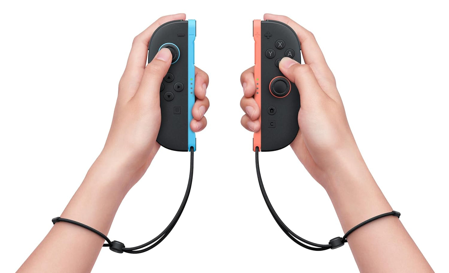 (Refurbished)Nintendo Switch with Neon Blue and Neon Red Joy‑Con
