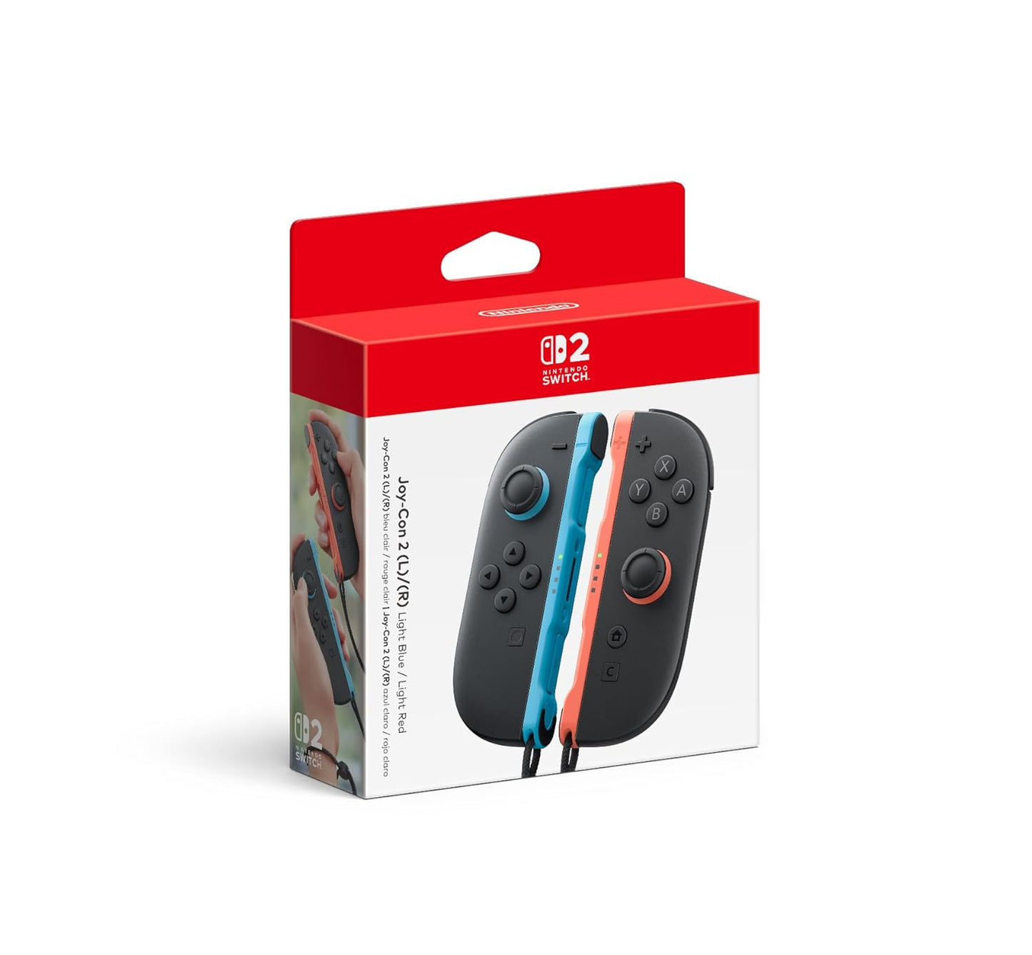 (Refurbished)Nintendo Switch with Neon Blue and Neon Red Joy‑Con