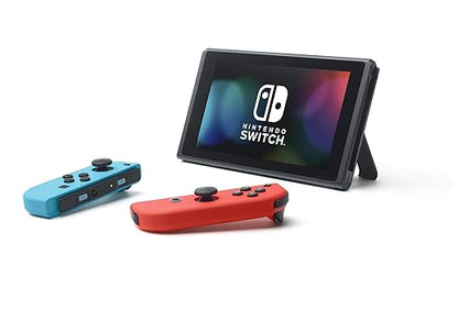(Refurbished)Nintendo Switch with Neon Blue and Neon Red Joy‑Con