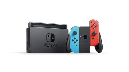 (Refurbished)Nintendo Switch with Neon Blue and Neon Red Joy‑Con