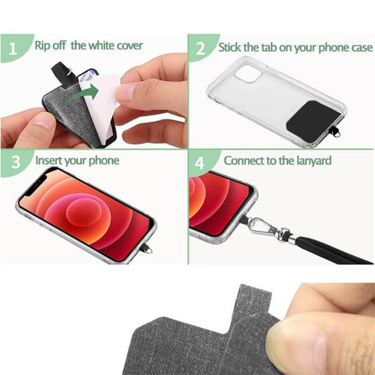 ✨Autumn Sale 48% OFF✨--Universal Crossbody Nylon Patch Phone Lanyards
