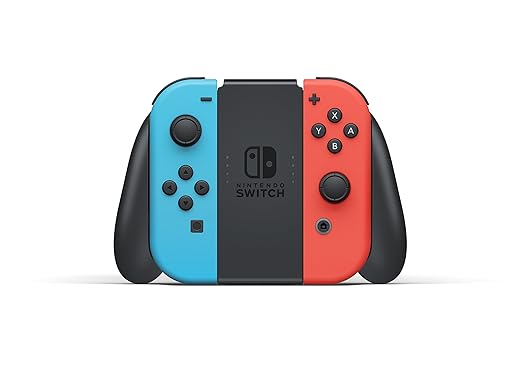(Refurbished)Nintendo Switch with Neon Blue and Neon Red Joy‑Con