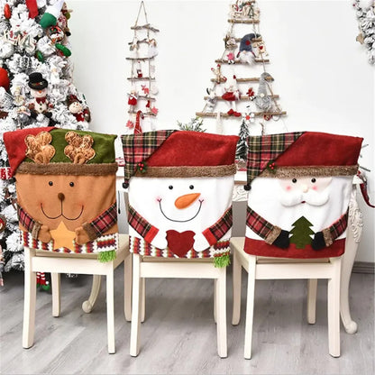 🎅(Christmas Early Sale ) Christmas Dinner Table Chair Cover