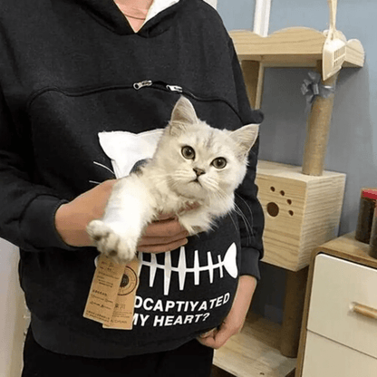 (🎁CHRISTMAS PRE SALE - 48% OFF)Sweatshirt Cat pouch hoodie