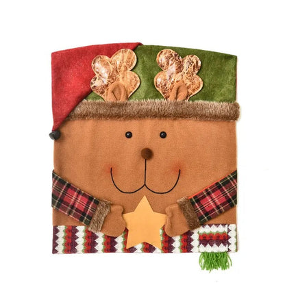 🎅(Christmas Early Sale ) Christmas Dinner Table Chair Cover