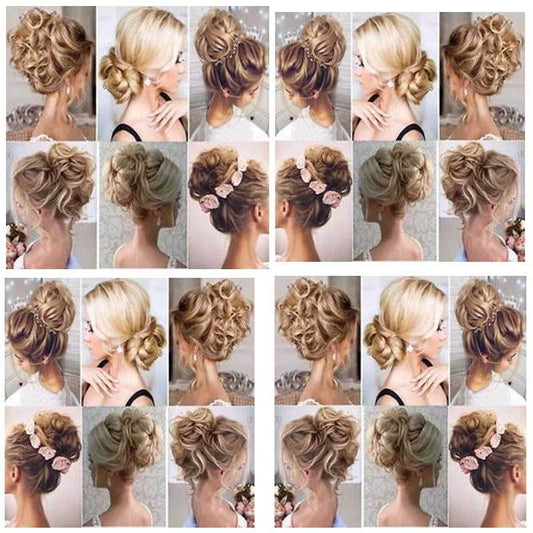 Messy Hair Bun Wrap Hair Extensions